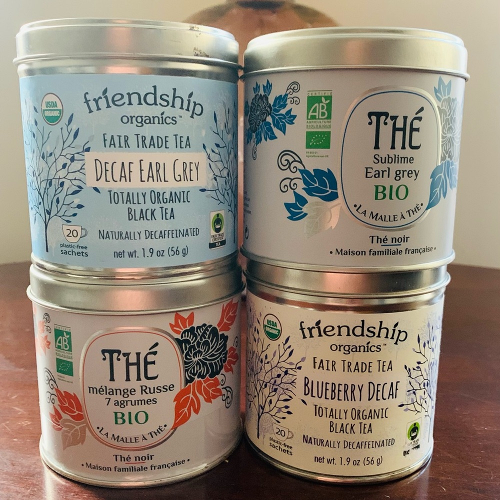 Metal Tea Tins